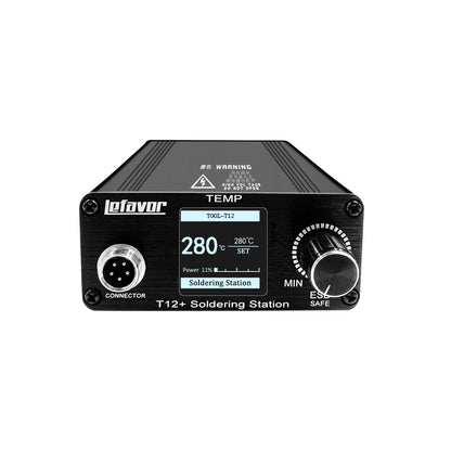 T12 75W Digital Soldering Iron Station – Adjustable Temperature Control, Welding & Rework Microcontroller Tool