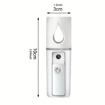 20ml Face Steamer & Portable Facial Sprayer – Nano Hydrating Humidifier for Anti-Aging Skin Care