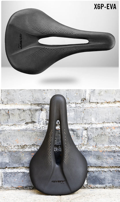 RYET 3D Printed Carbon Bike Saddle — 140/142mm Super Light EVA Road & MTB Racing Seat Cushion