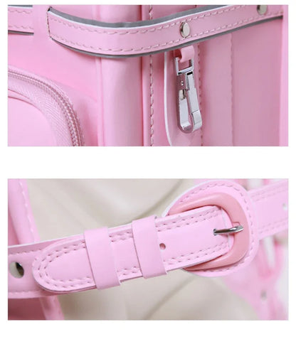 2024 New Fashion School Bag – Luxury Brand Japanese Style Backpack for Boys & Girls, Large Primary Schoolbag