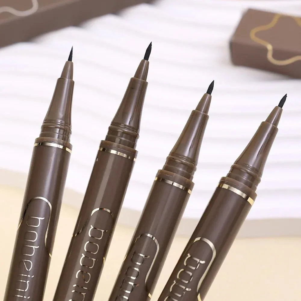 Waterproof Quick-Dry Liquid Eyeliner – Ultra-Fine Matte Black/Brown Long-Lasting Eye Makeup Gift