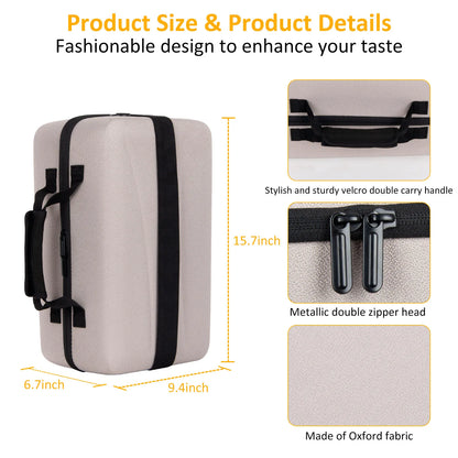 Large Carrying Case for PS5 Slim Digital Console – Protective Travel Storage Bag for Controller & Accessories