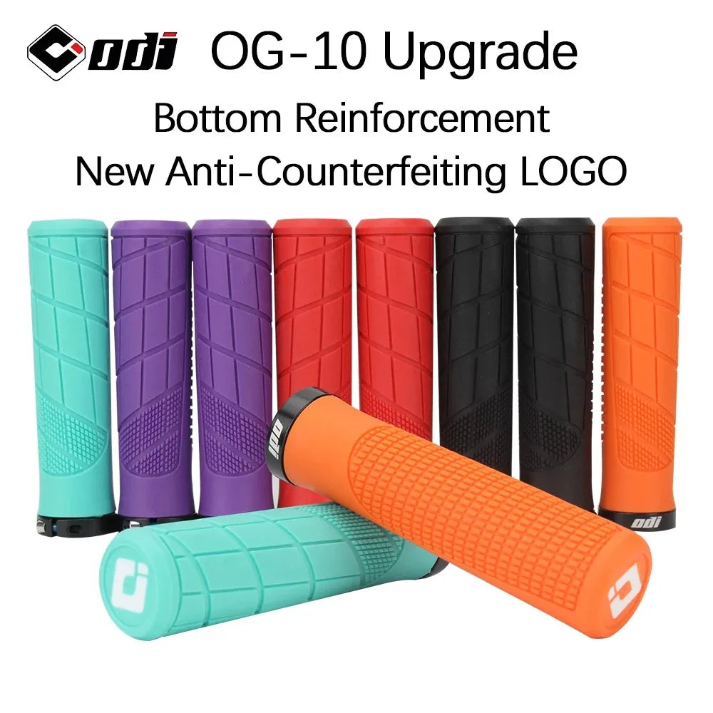 ODI Lock-On Bicycle Grips – Anti-Slip MTB Handlebar Covers for Mountain Bike, BMX, Folding & DH Cycling Parts