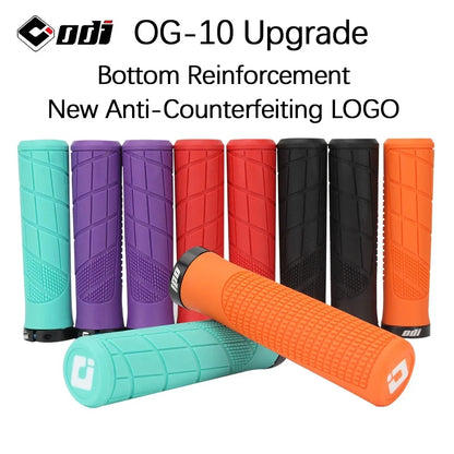 ODI Lock-On Bicycle Grips – Anti-Slip MTB Handlebar Covers for Mountain Bike, BMX, Folding & DH Cycling Parts