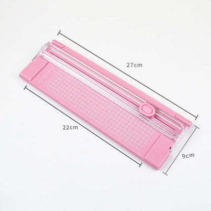 A4 Mini Paper Trimmer – Precision Cutter for Crafts, Photos and Scrapbooks | Laminated Paper Cutting Machine for Home Projects