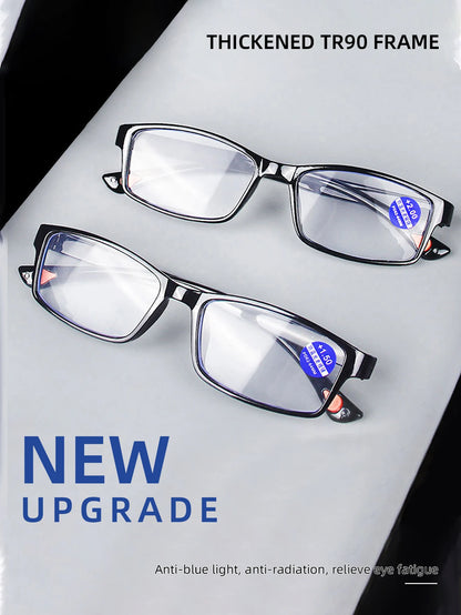 Ultralight Reading Glasses – Anti Blue-Light Presbyopic Eyewear for Hyperopia +1.0 to +4.0
