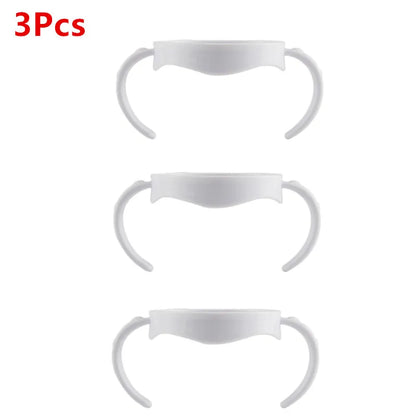 5Pcs/3Pcs/1Pc Baby Bottle Grip Handles – Hand Shank for Avent Natural Wide Mouth Feeding Bottles