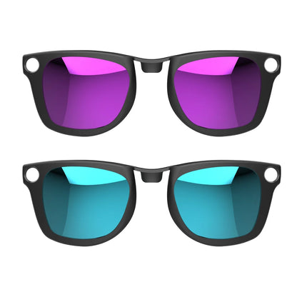 Hibloks Polarized Clip-On Lenses for Ray-Ban Meta Wayfarer RW4006 – UV Protection & Anti-Glare