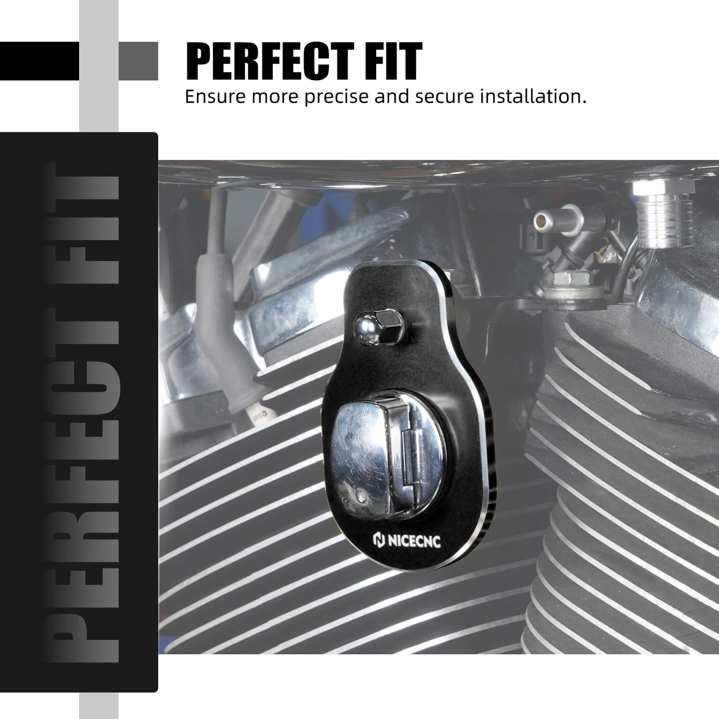 Harley Street Glide Ignition Key Switch Bracket – Compatible with 2006-2023 Road King, FLHR/XS, Electra Glide Ultra, Tri Glide