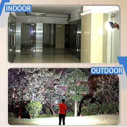 MOSLIGHTING 9900mAh Rechargeable Camping Lantern — Powerful LED Flashlight with Magnet, Portable Tent & Work Light