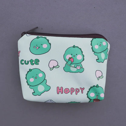 Snoopy Print Mini Coin Purse – Cute Wallet & Card Holder for Women, Girls & Kids, Small Cosmetic & ID Bag
