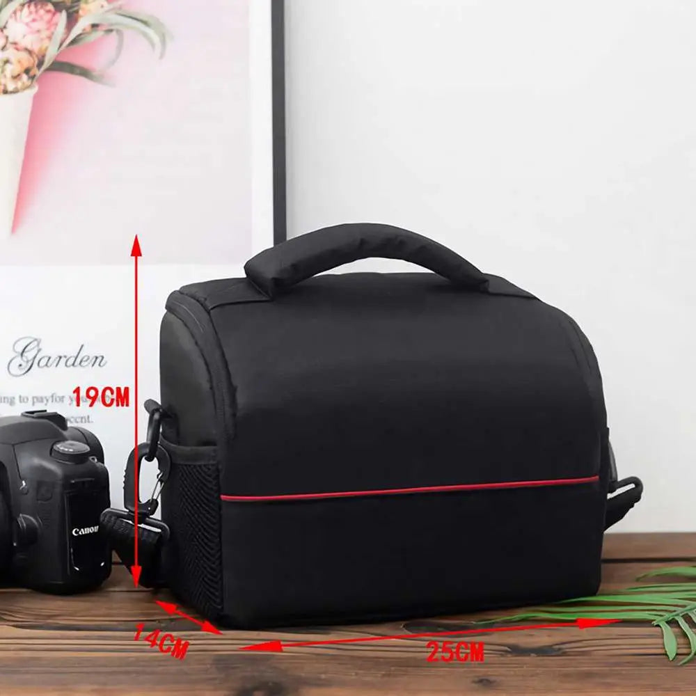 Fashion Digital DSLR Camera Shoulder Bag: Waterproof Case for Canon, Nikon, Sony - Photography Photo Bag with Lens Pouch