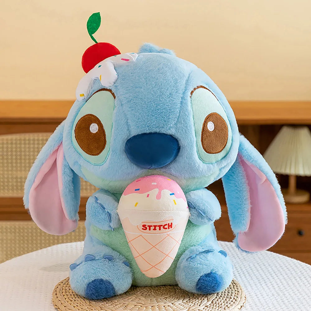 Lilo & Stitch Cute Cartoon Dolls – Kawaii Anime Soft Stuffed Pillow, Appease Toy, Birthday Gift for Boys & Girls