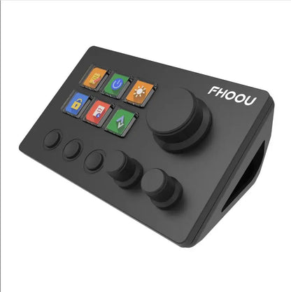 Mirabox N3 Streamdeck Keypad — Mini Customizable Macro Keyboard with Screen & Knob for Desktop