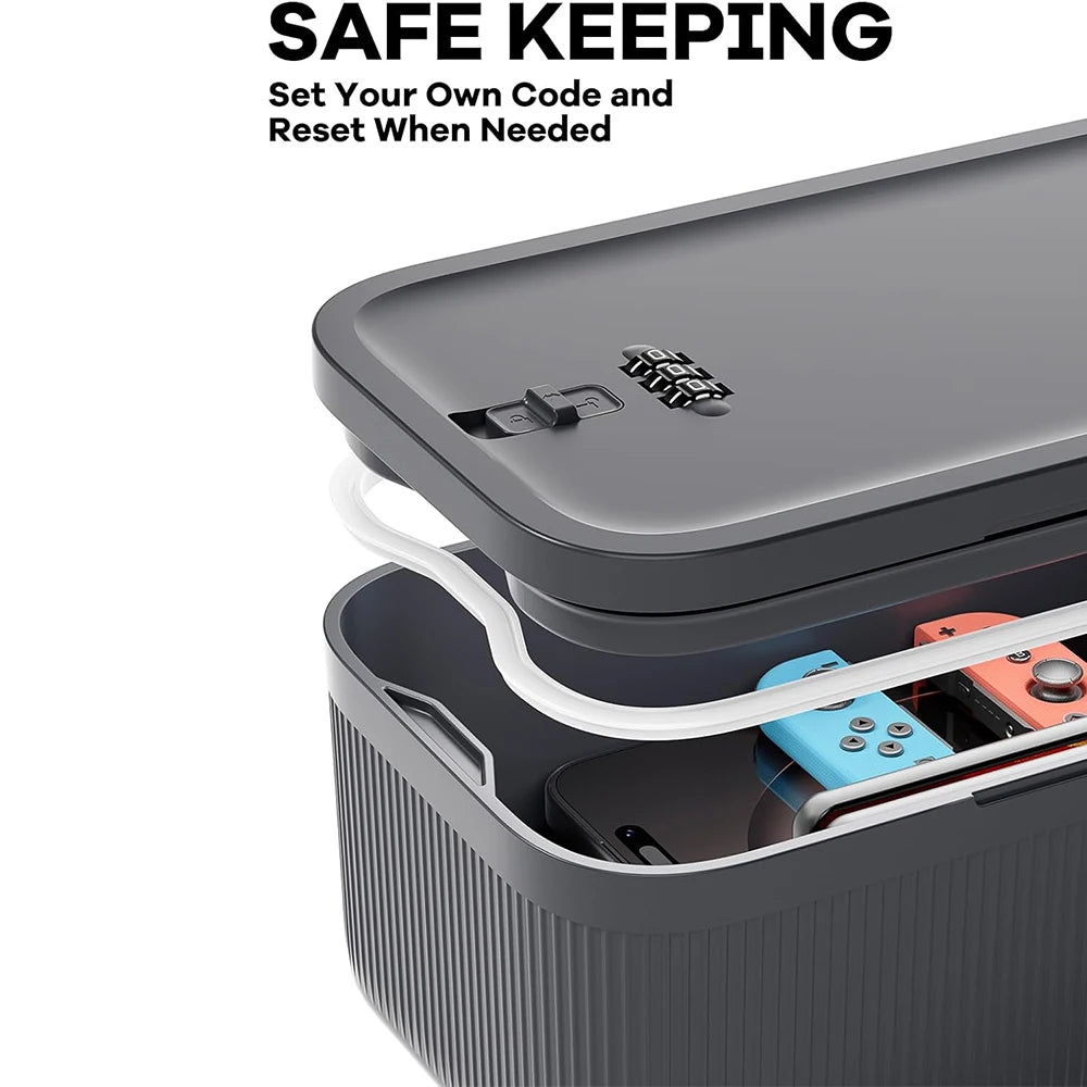 Lock Box with Locker – Secure Storage Safe for Office, School, Home, M ...
