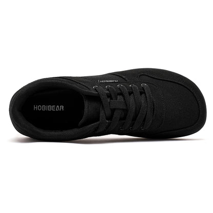 HOBIBEAR Unisex Barefoot Shoes – Lightweight Minimalist Walking Sneakers for Men & Women, Lace-Up Outdoor Running Shoes