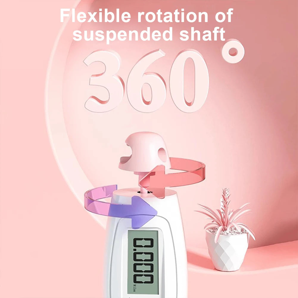 Beaded Jump Rope with Counter – Adjustable Plastic Segmented Skipping Rope for Kids & Adults