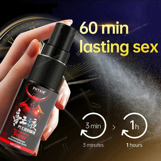 Male Delay Spray – Long-Lasting 60-Minute Premature Ejaculation & Erection Aid for Men Adult Product