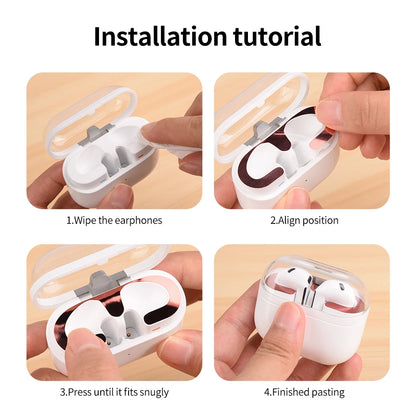 Dustproof & Scratchproof Sticker for Samsung Galaxy Buds 3 Pro – Protective Film for Earphone Case