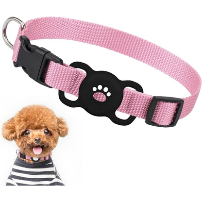 Airtag Dog Collar Holder – Silicone Protective Case for Apple AirTag, Full Body Cover Fits All Collar Sizes