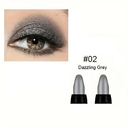 16-Color Pearlescent Eyeliner – Glitter Waterproof, Long-Lasting Non-Smudge Eye Makeup
