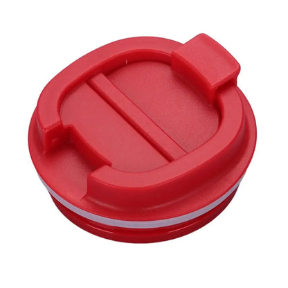 Multicolor Plastic Coffee Cup Lids — Reusable Travel Flask & Water Bottle Covers