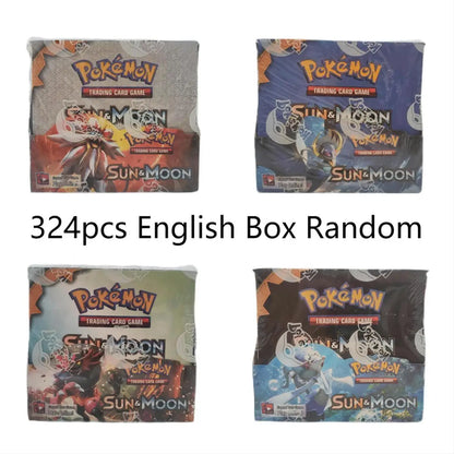 324/360 Pcs Pokémon Card Set – SCARLET & VIOLET 151, Obsidian Flames, PALDEAN FATES, Ultra Prism, English Booster Battle Cards