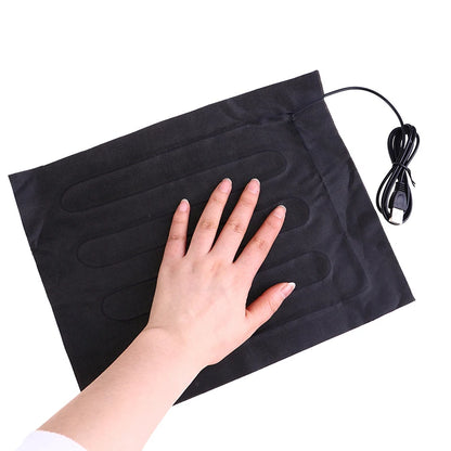 5V USB Heating Pad - Portable Warming Massage Heater for Body, Feet, Mouse Pad, Shoes & Gloves