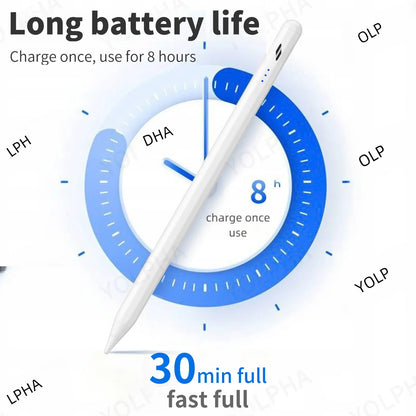 Universal Touch Screen Pen - Stylus for iPhone, iPad, Apple, Huawei, Samsung, Magnetic and Tilt Sensitive