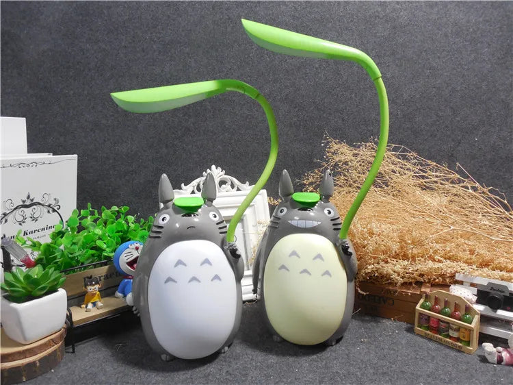 My Neighbor Totoro Cartoon LED Charging Night Light – Animal USB Table Lamp for Kids, Reading & Room Decor Gift