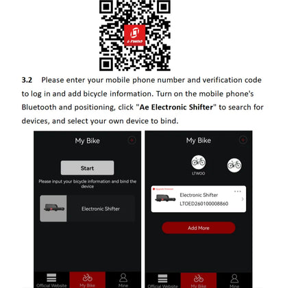 LTWOO Ae Wireless Bike Groupset Kit — 3s-13s Electronic Derailleur, Shifter Lever & Drivetrain Parts