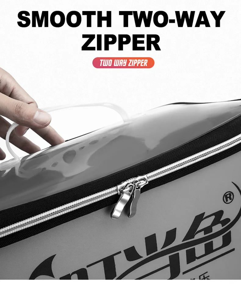 Multifunction EVA Folding Fishing Bag – Live Fish Bucket and Water Container, 4L/6L/10L/14L Tackle Storage Case