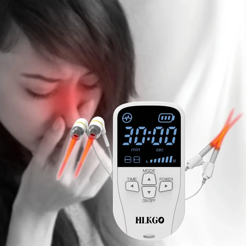 Portable Tinnitus Ear Laser Therapy – 650nm LLLT Irradiation Earplugs ...