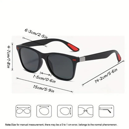 Men’s Polarized Fashion Sunglasses – UV Protection Sports Shades for Driving, Cycling & Outdoor