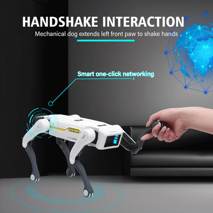 Intelligent AI RC Robot Dog – Voice Dialogue, App Remote Control, Programming, Singing & Dancing Kids Toy