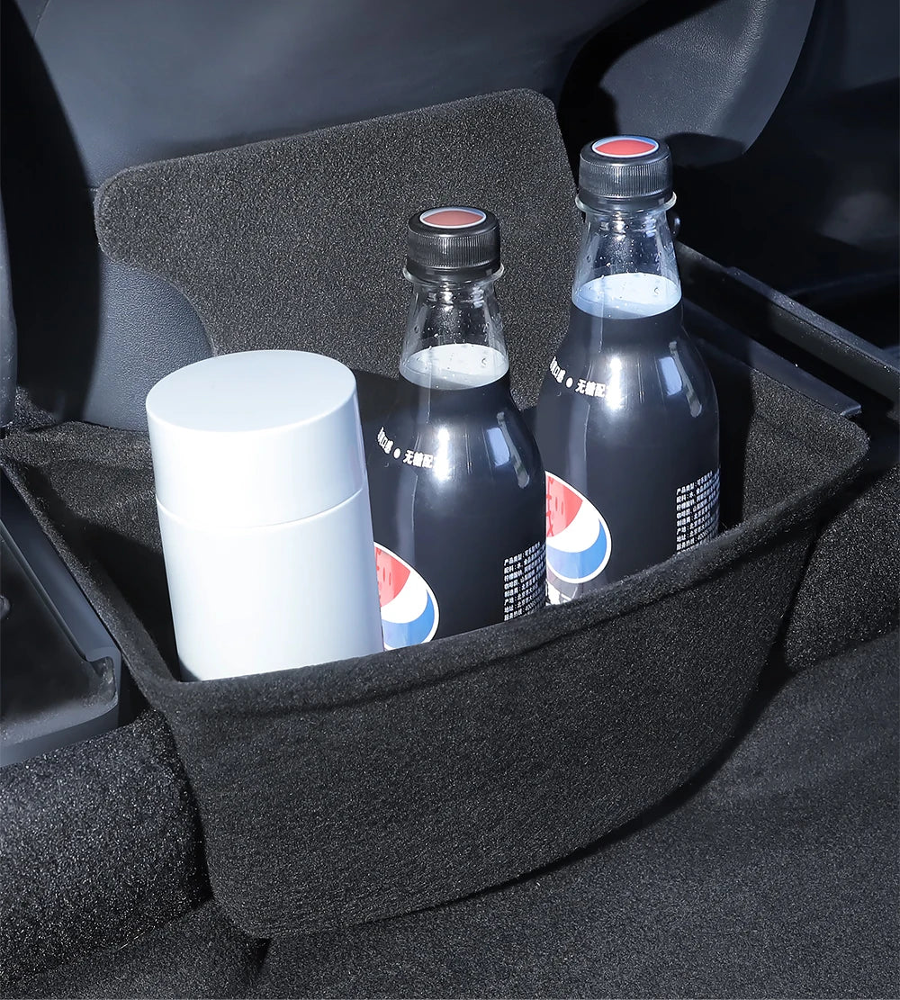 YZ Storage Box for Tesla Model 3 & Model Y – Center Armrest Hidden Box & Cup Holder Organizer, 2023-2022 Car Accessories