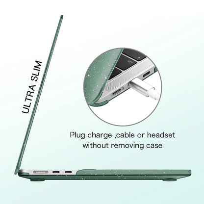 EGYAL Hard Shell Case for MacBook Air 15 M2 & 13.6" 2022, MacBook Pro 13 M1/Pro 14/16, M1 Air 13 A2337