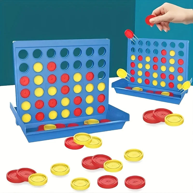 Classic Connect 4 Game – 2 Player Grid Game, Get 4 in a Row for Kids Ages 6+ | Backyard Fun & Family Game