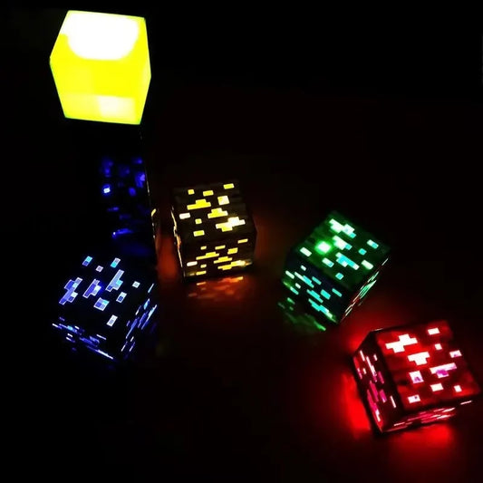 Brownstone Torch LED Night Light – USB Rechargeable Table Lamp for Game Room, Kids, and Festival Decor Gifts