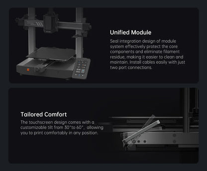 ANYCUBIC Kobra 3 Combo Multi-Color FDM 3D Printer – 600mm/s Speed, 250x250x260mm Build Volume