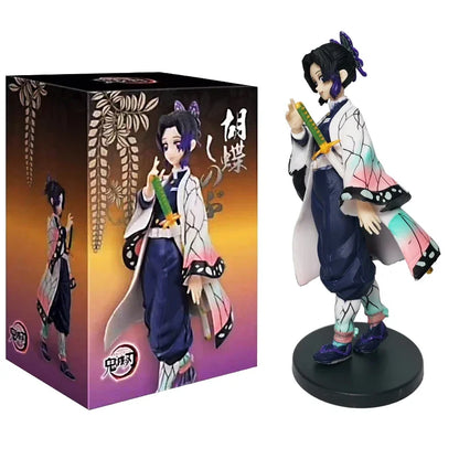 Demon Slayer Anime Figures – Kimetsu No Yaiba Tanjiro Nezuko Zenitsu Inosuke Action Doll Toys