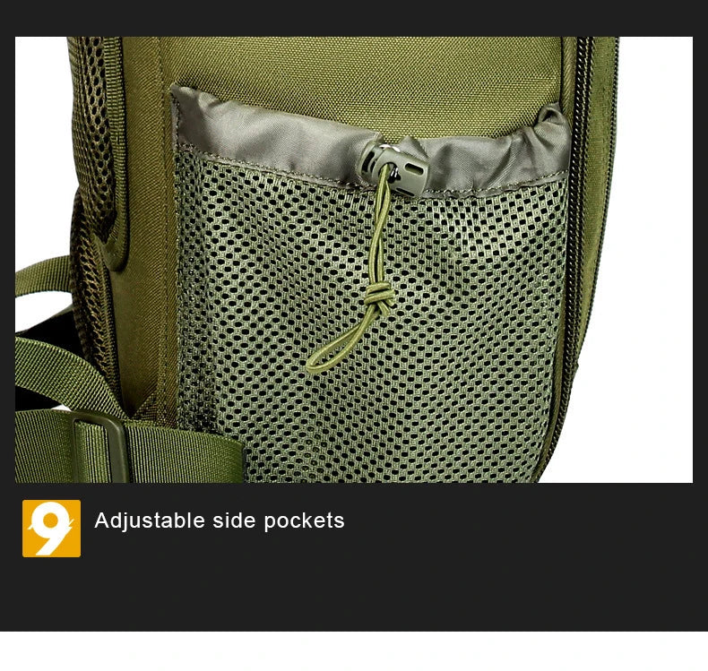 Tactical Outdoor Medical Backpack – Large Capacity Emergency & Camping Bag