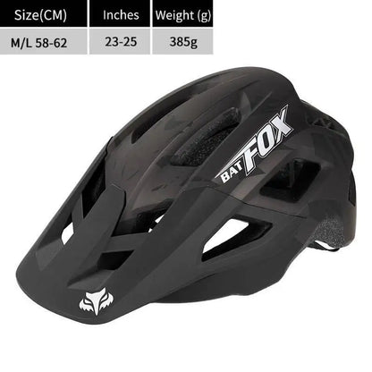 BATFOX Ultralight Bike Helmet – Molded Mountain & Road Helmet for Men, DH AM Cycling Equipment, Casco Ciclismo Bicicleta