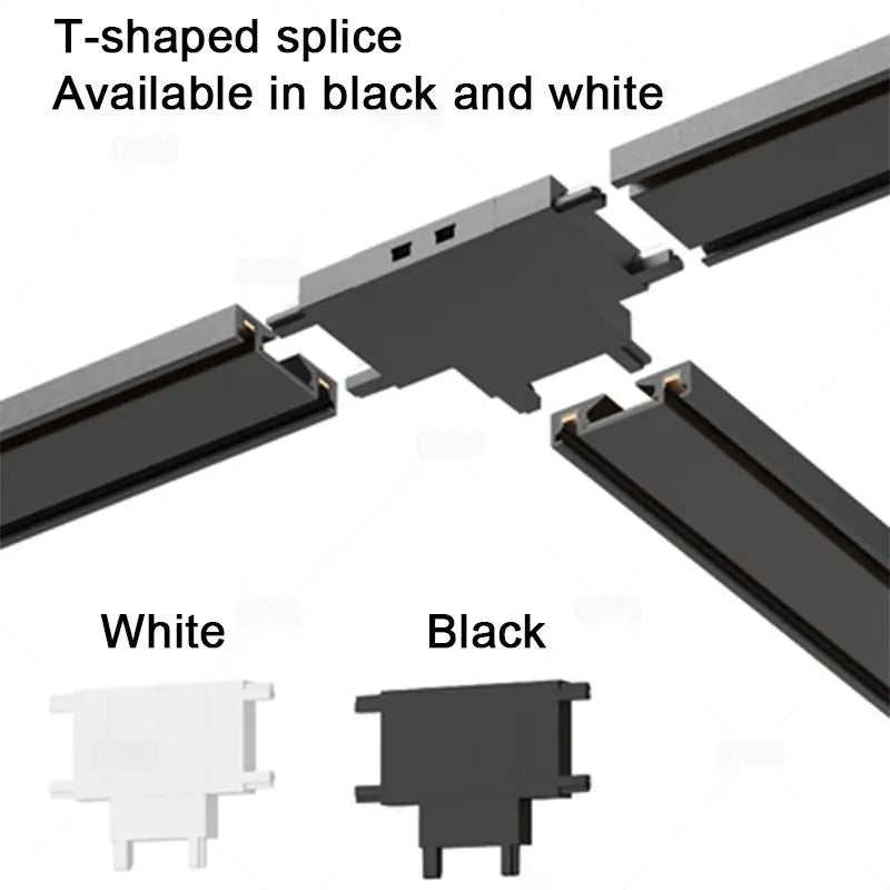 Smart Home Tuya Dimming 6mm Ultra-Thin Ceiling Mount Magnetic Track Light, 48V Slim Surface Mounted Linear Light