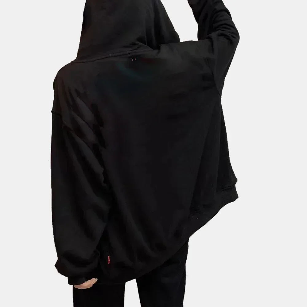 Men’s Fleece Zip-Up Hoodie – Classic Casual Zipper Jacket for Running | Y2K Hip Hop Streetwear