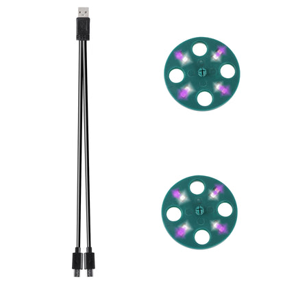 LED Grow Light for Seed Starter — Greenhouse Germination Light, Compatible with Seedling Kits & Humidity Dome