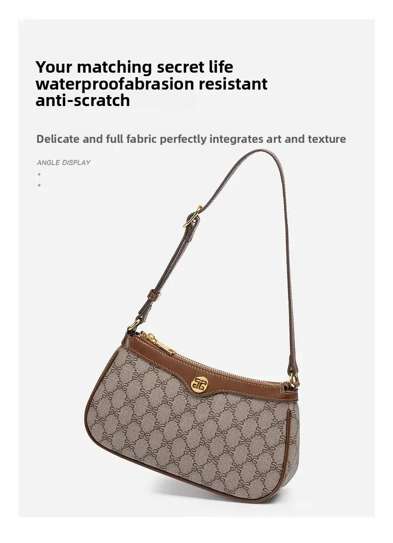 Trendy Floral Women’s Shoulder Bag – Small Square PVC Crossbody Bag for Commuting & Hip Hop Style