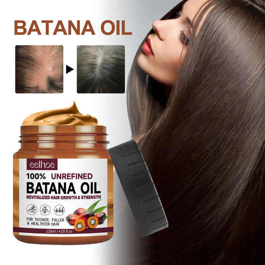 100% Pure Organic Hair Mask with Batana Oil – Natural Hair Growth Treatment, Nourishing Anti-Breakage & Hair Loss Reduction Product