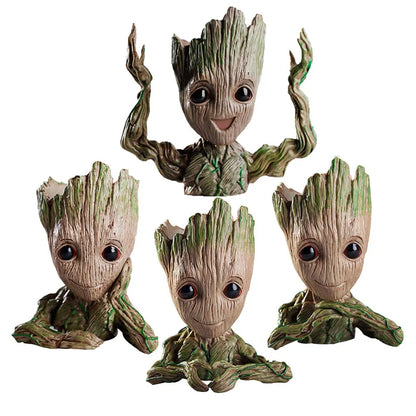 Groot Planter Flower Pot for Indoor Plants – Anime Figurine Ornament & Home Decor Gift