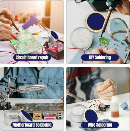 35-300g Solder Paste Rosin Flux | No Clean Soldering Flux for Electronics & Circuit Boards